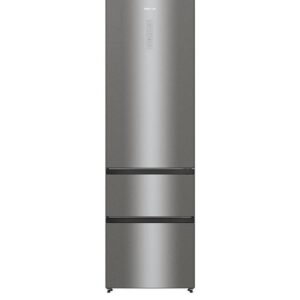 Hisense RM469N4ACEUK 60cm Wide, Triple Door, Freestanding Fridge Freezer - Stainless Steel